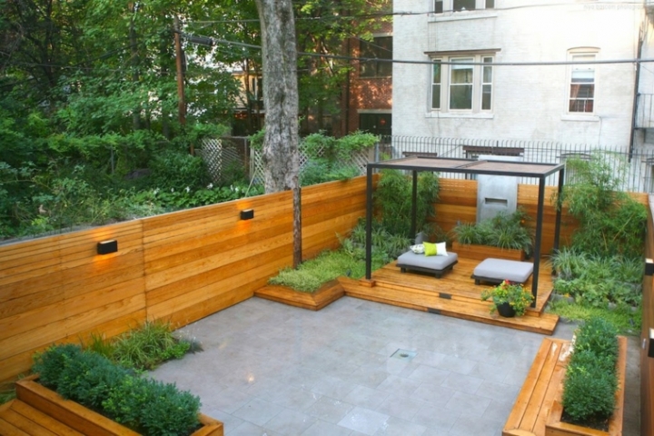 Decoración de jardines pequeños y patios traseros