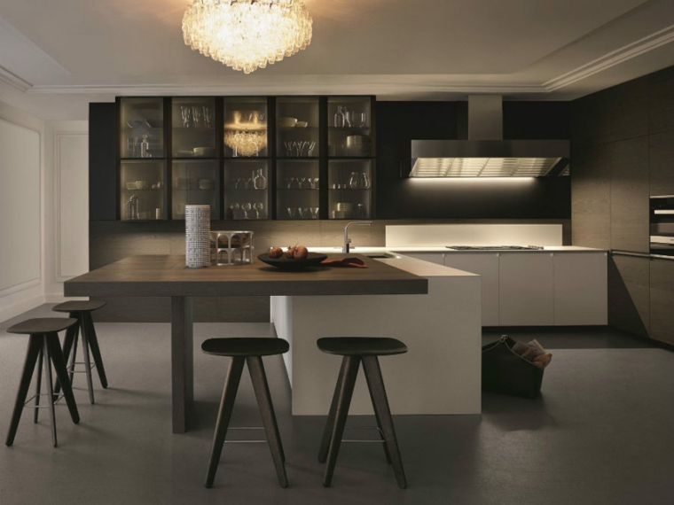 comedor integrada perfecta ara fiestas peninsla mesa comedor integrada perfecta paredes