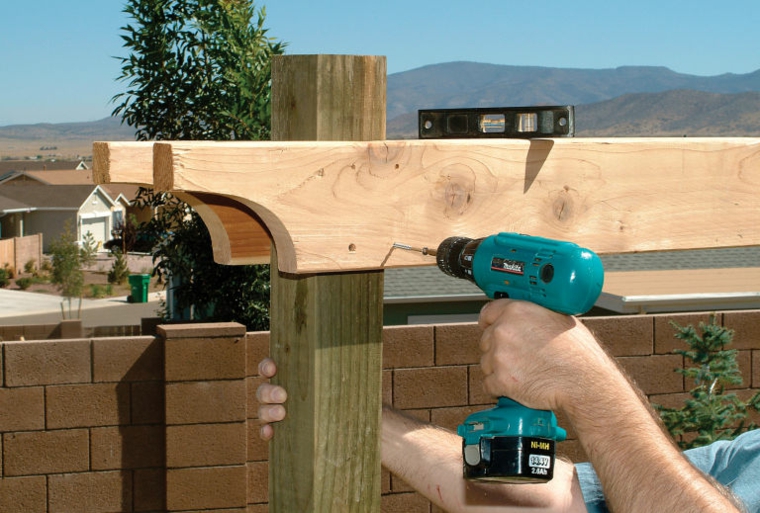 exteriores ideas utilizadas para los patios pergolas de madera construccion muebles exteriores ideas