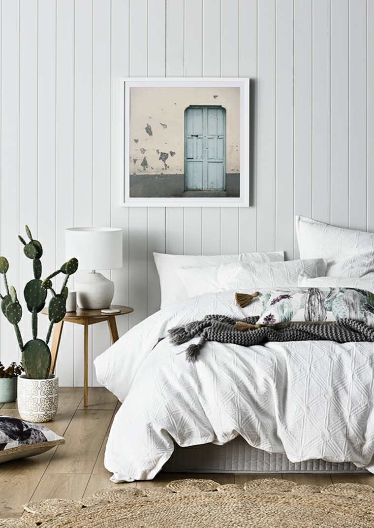 plantas de interior ideas cuadros paredes contrastes listones