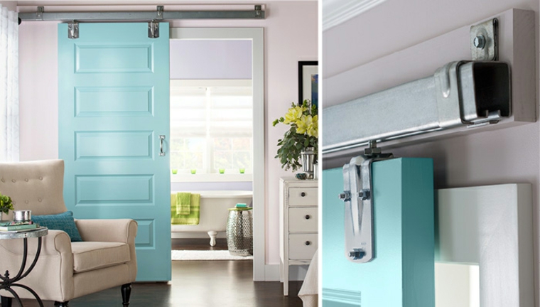 puertas-correderas-ideas-sillones-azules-exteriores