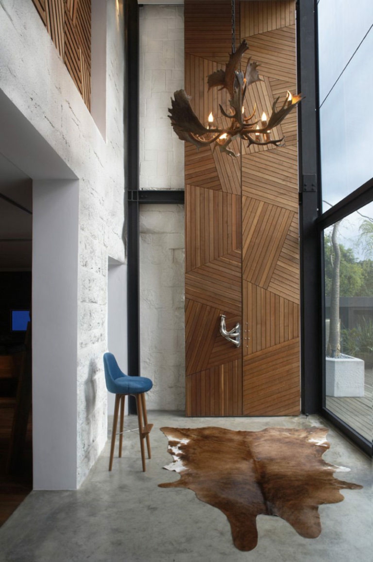 puertas madera decorar casa