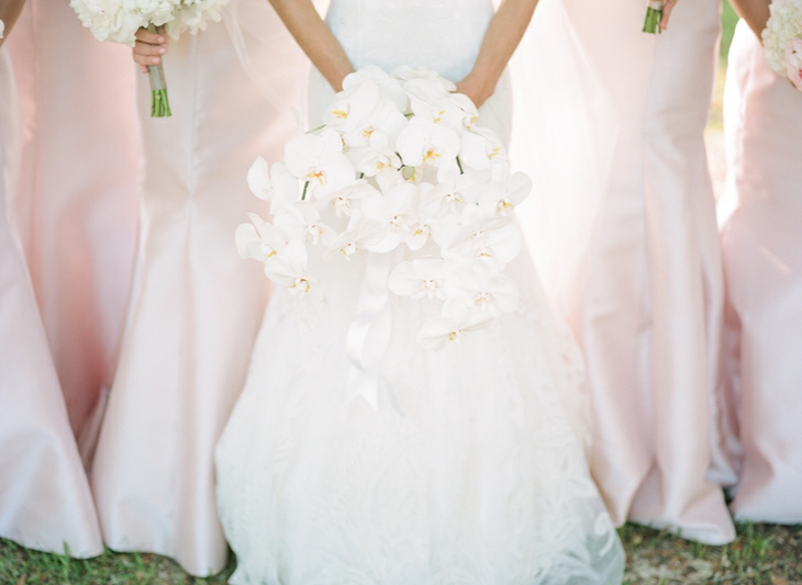 ramo de orquídeas ramos de novia simple orquideas blancas ideas