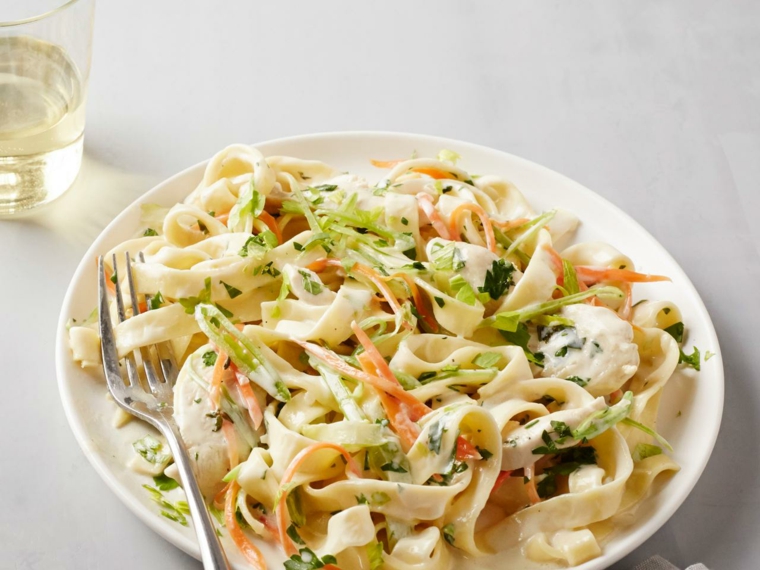 receta de espaguetis con gambas comer-cenar