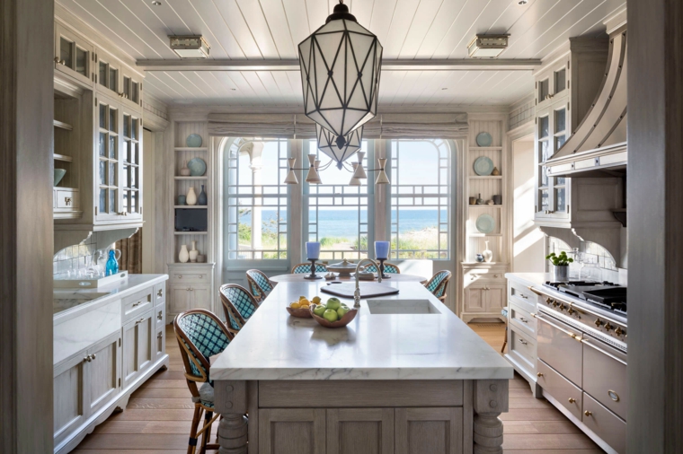 residencia estilo cocina isla ideas