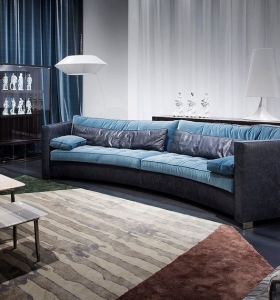 Sofás modernos redondos - el complemento perfecto para el salón