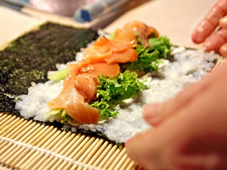 sushi recetas preparar-casas