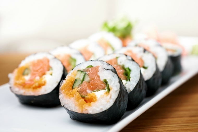 sushi recetas