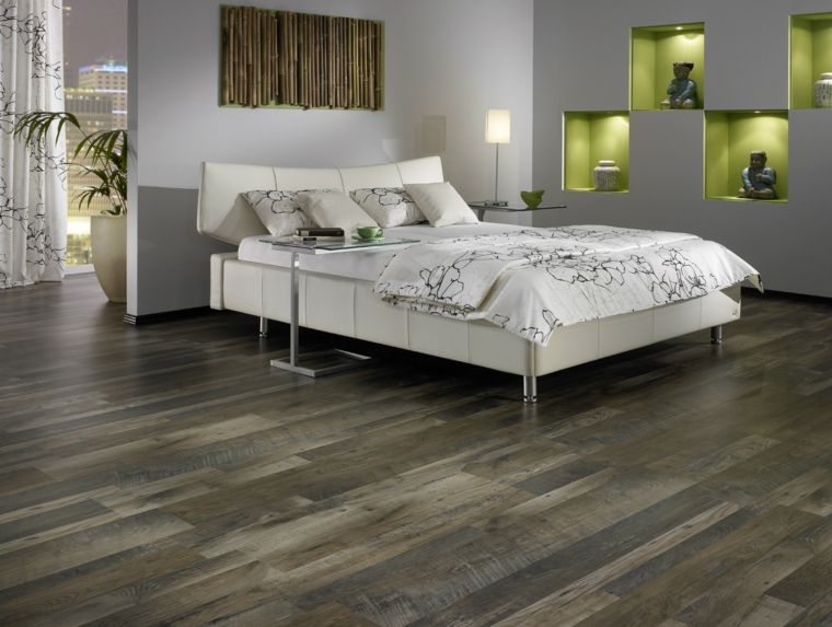 ideas de dormitorios con suelo laminado tipos de suelos diseno laminado dormitorio tarket ideas
