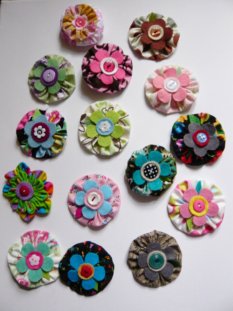 broches en forma de flor broches flor