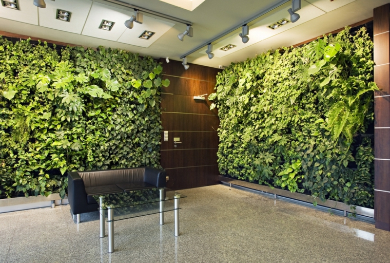 cómo hacer un jardín vertical-paredes-diseno-interior