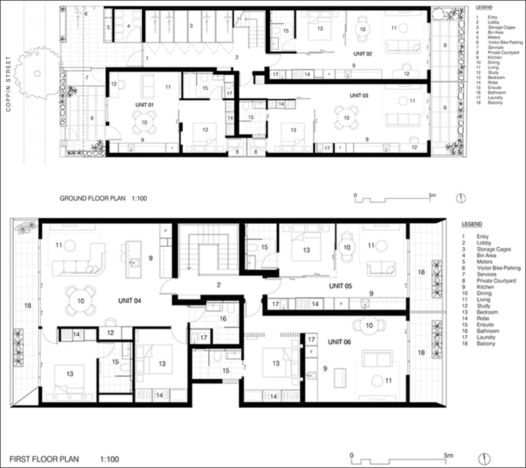 diseno-interior-apartamento-modernos-plano