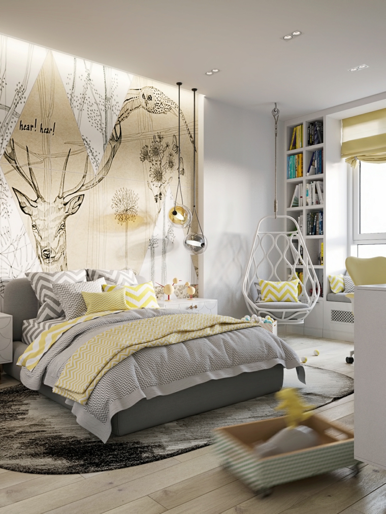 habitacion-cama-grande-adolescentes-opciones-originales