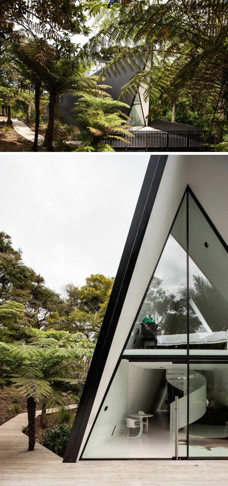 la casa mágica-Nueva-Zelanda-diseno-cabinas-modernas-arquitectura-original