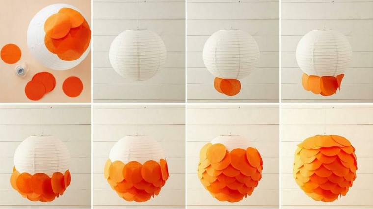 manualidades de papel decorar interiores