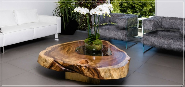 mesa madera natural
