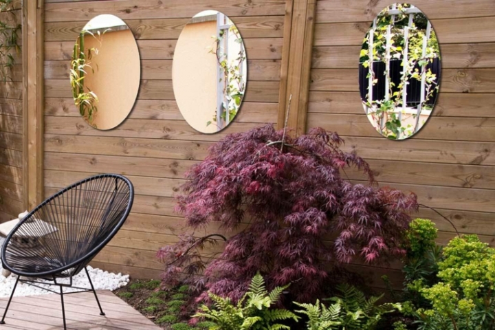 Ideas para decorar jardín con espejos más de 40 fotos inspiradoras
