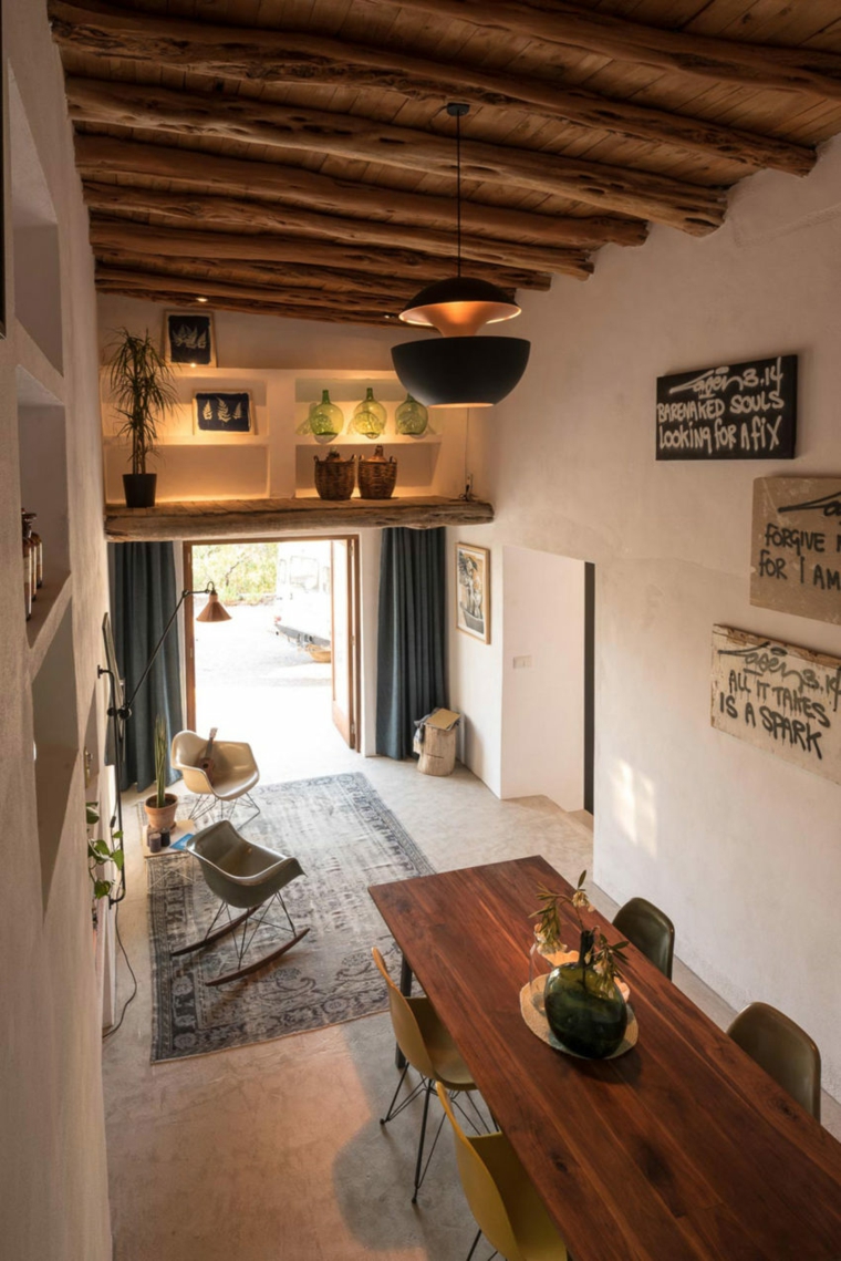 zonas-madera-interiores-estilo-retro