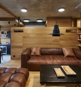 Diseño interior moderno para un apartamento en Moscú