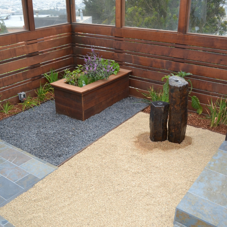 estupendos hermosos jardines Zen