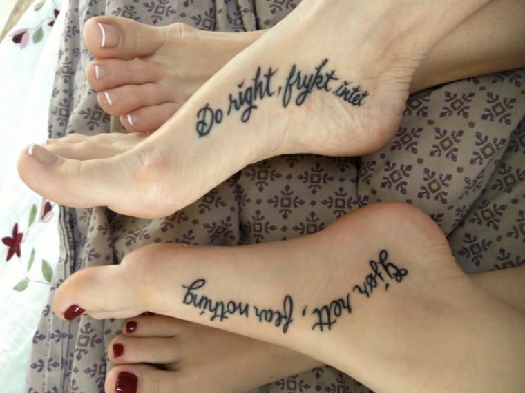frases para tatuar pies
