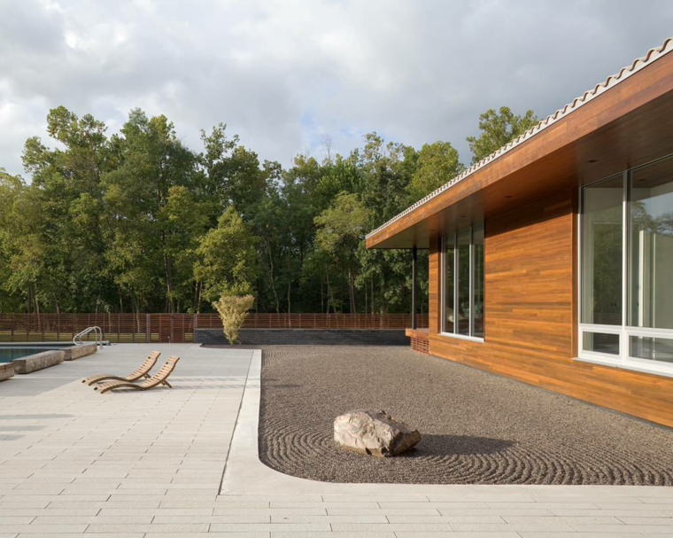 patio Zen minimalista