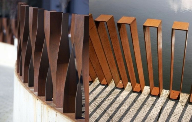 Vallas de jardín - diseños originales que lograrán inspirarte