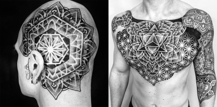 tatuaje con Mandala