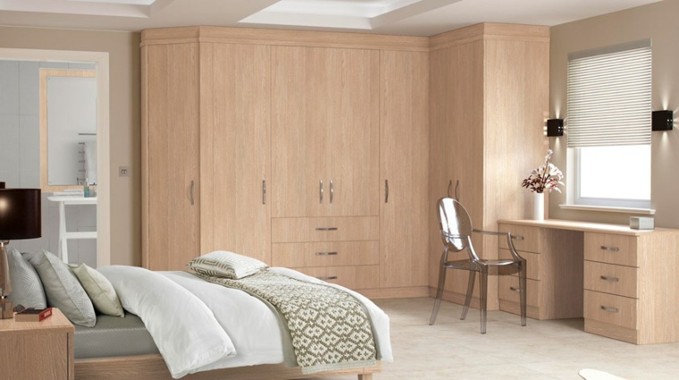 sillas madera dormitorio roble