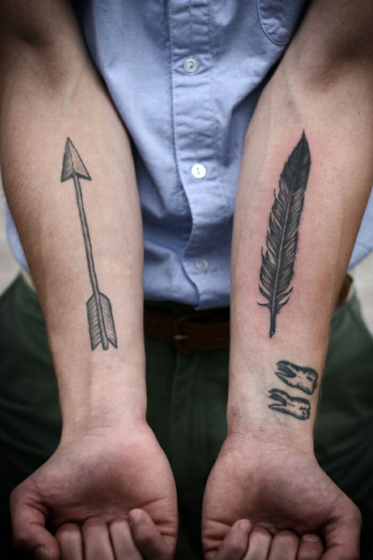 tattoos de plumas