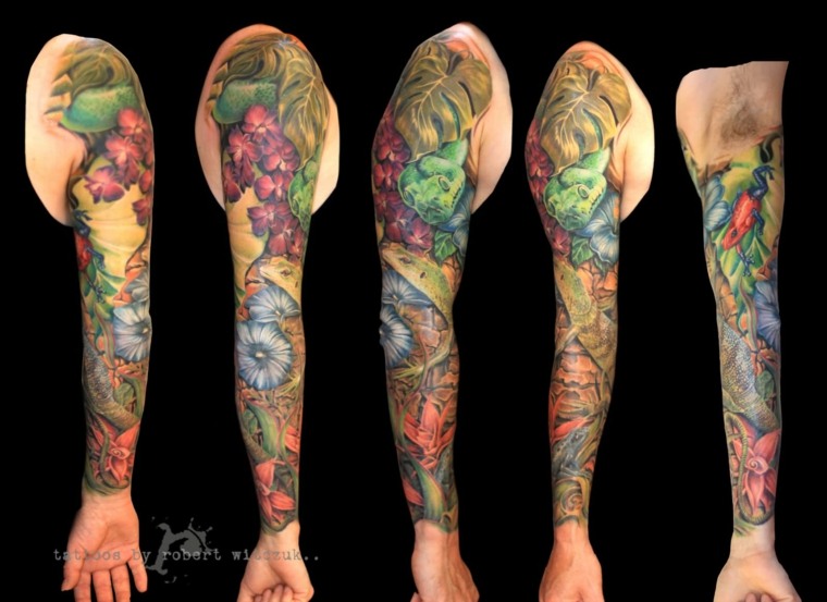 tatuajes brazo colores
