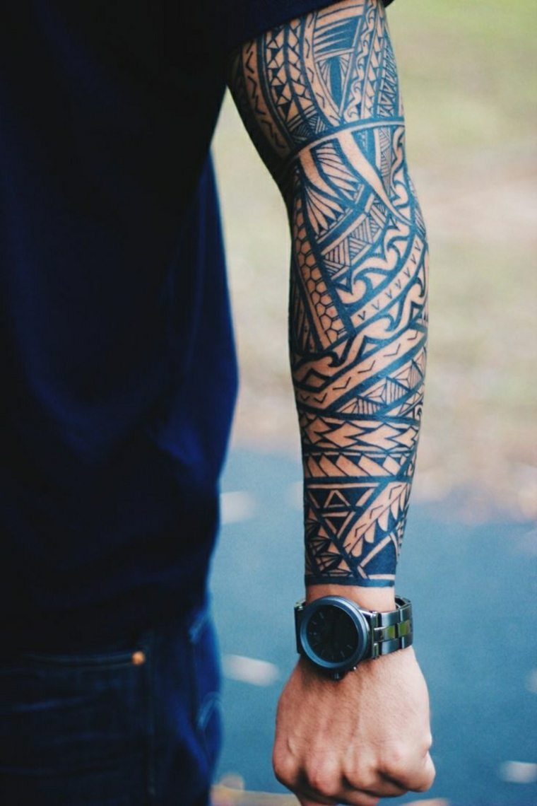 tatuajes de la polinesia brazos