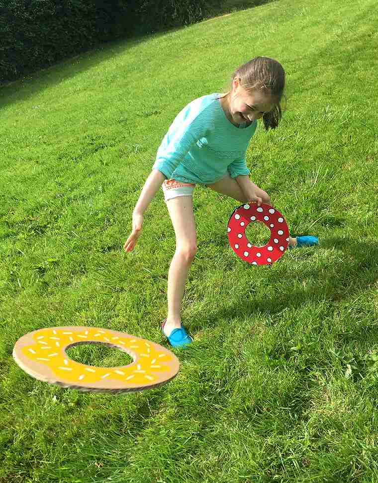 actividades para niños colorido patio