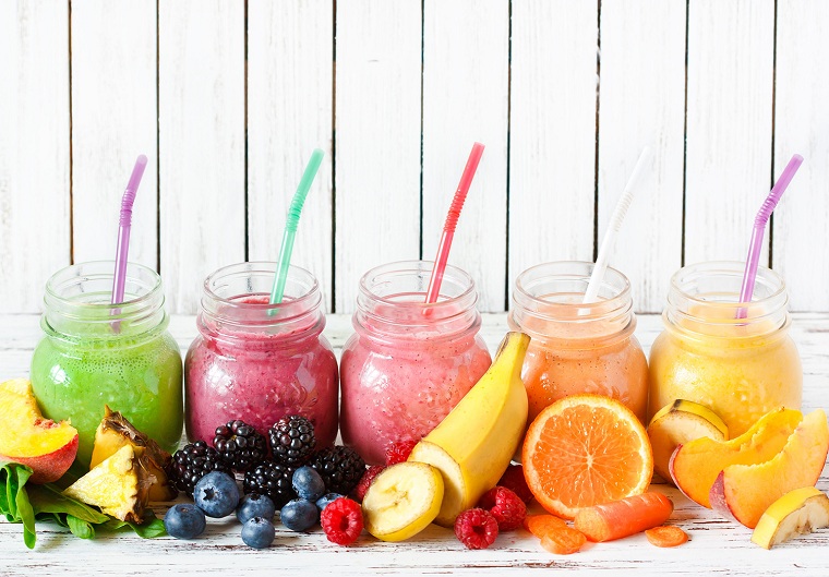 batidos de proteinas frutas-opciones
