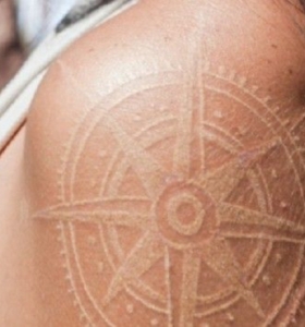 Diseños de tatuajes con tinta blanca - ventajas y desventajas