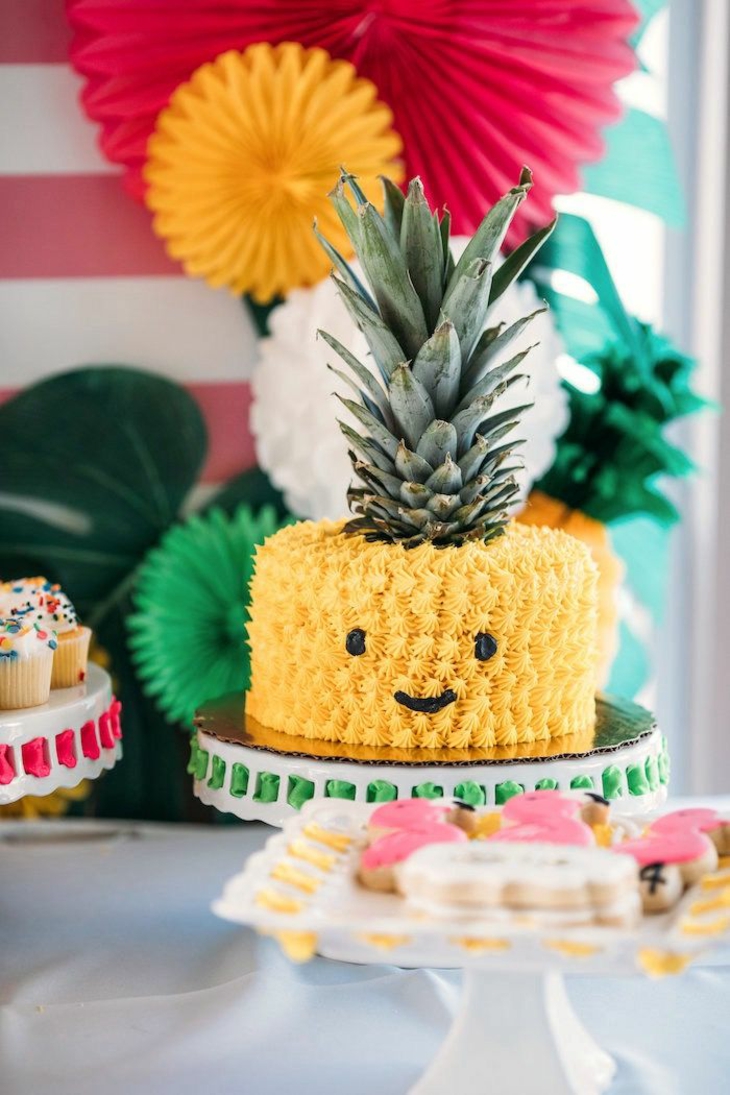 frutales divertidas tortas modernas