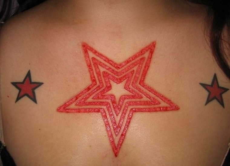 tatuaje de estrellas