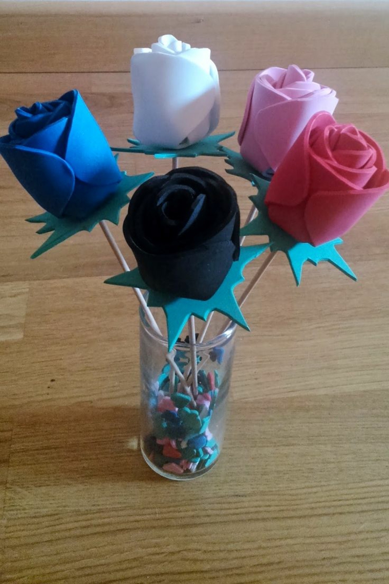 inspiraciones florales goma eva