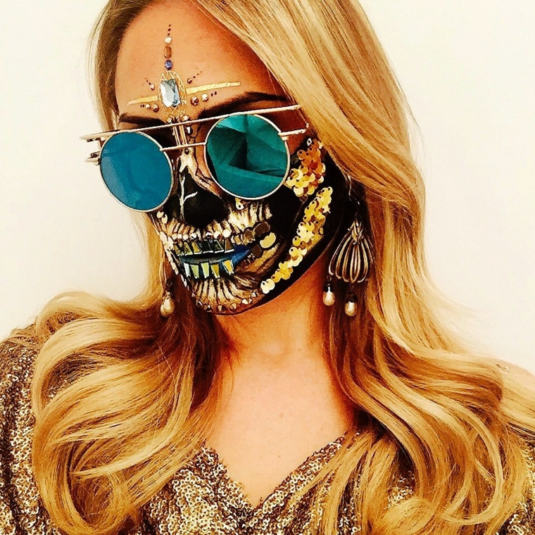 maquillaje halloween mujer moderna