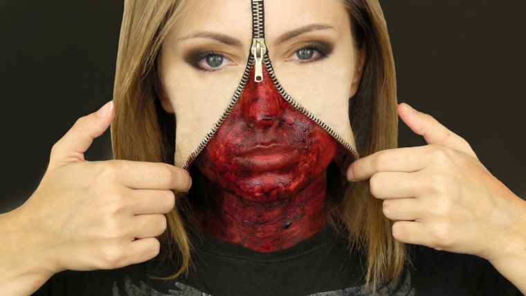 maquillaje halloween mujer