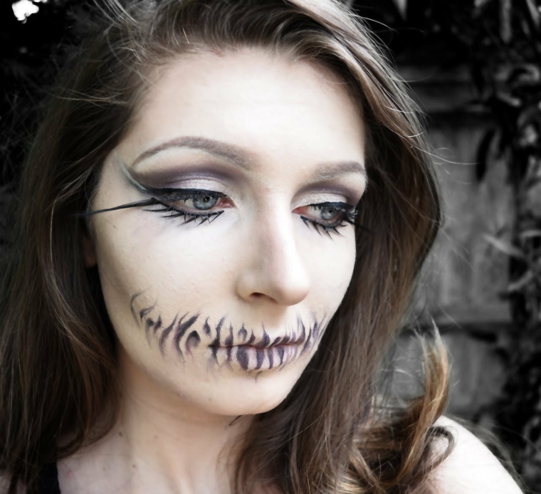 maquillaje hallowen mujeres muertas