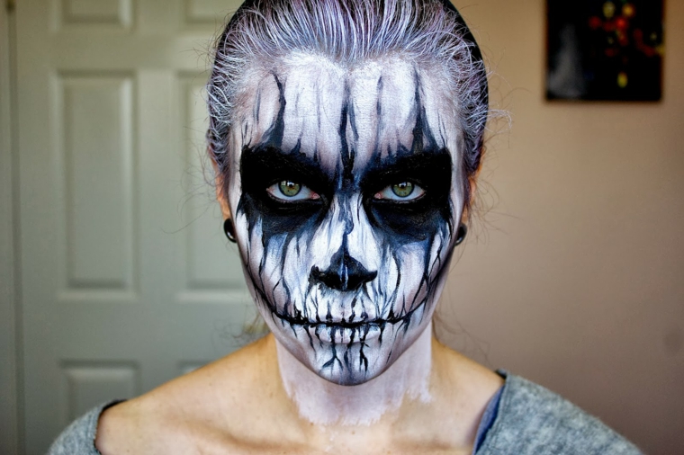 maquillaje mujer halloween original