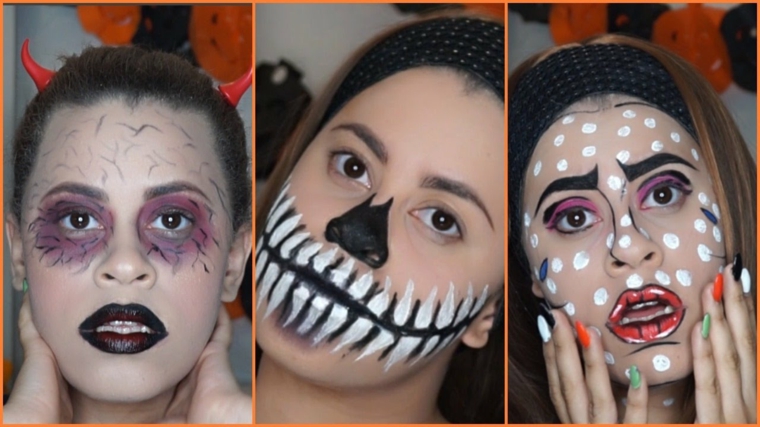 maquillaje para halloween mujer ideas