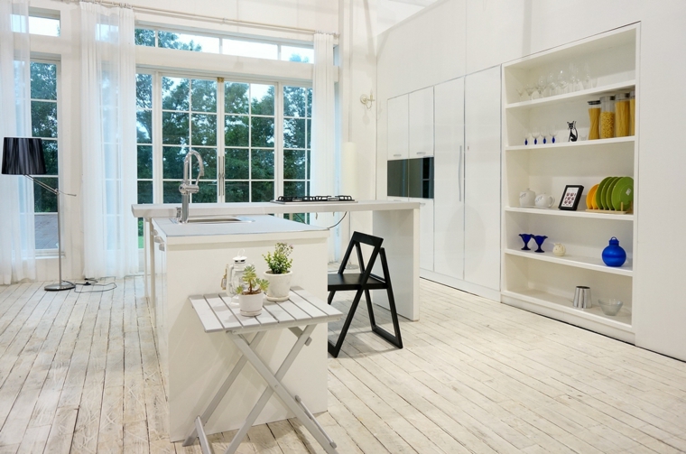 Mesas de cocina modernas y sofisticadas para todos los gustos