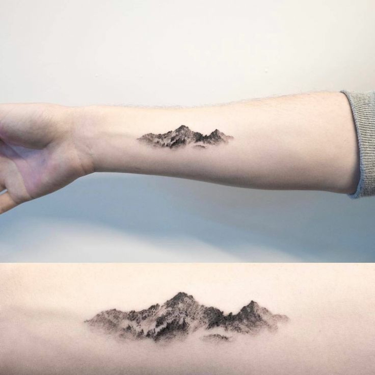 paisaje de montañas