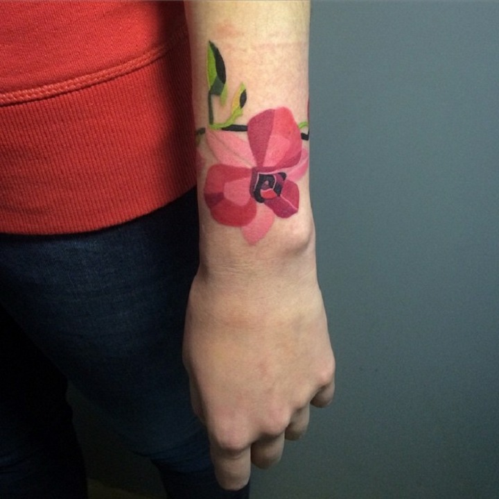 planta flores decorativas tatuajes