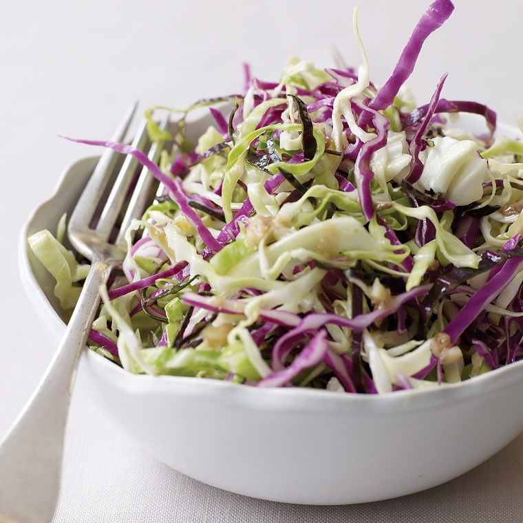 recetas sanas-bajas-calorias-opciones-repollo-ensalada