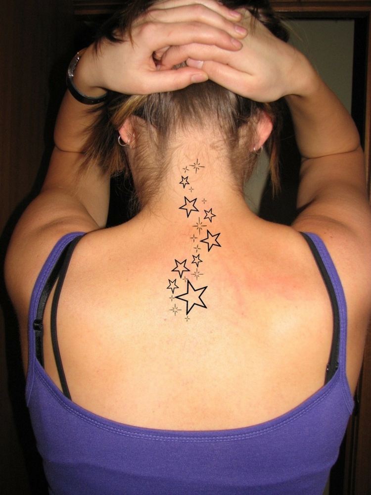 tatuajes originales para mujeres ideas estrellas