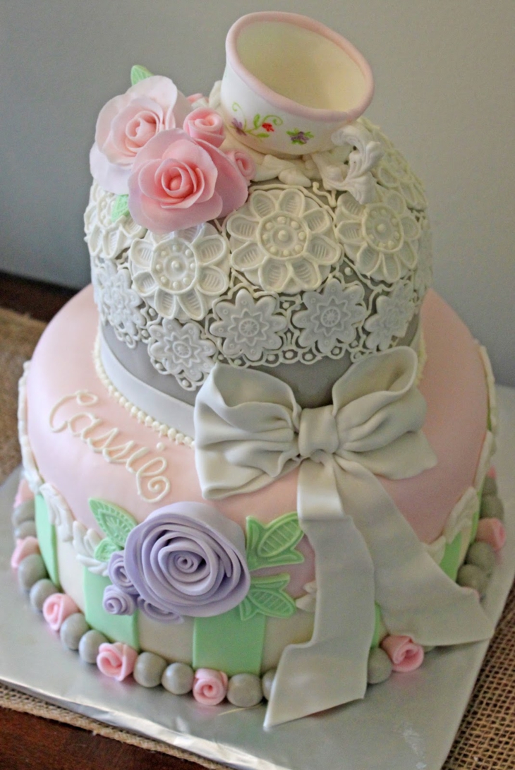 torta tipo vajilla tradicional