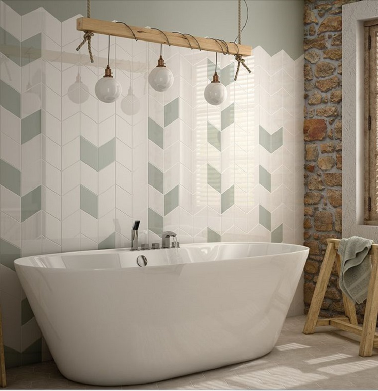 Azulejos de baño que marcan tendencia y crean ambientes